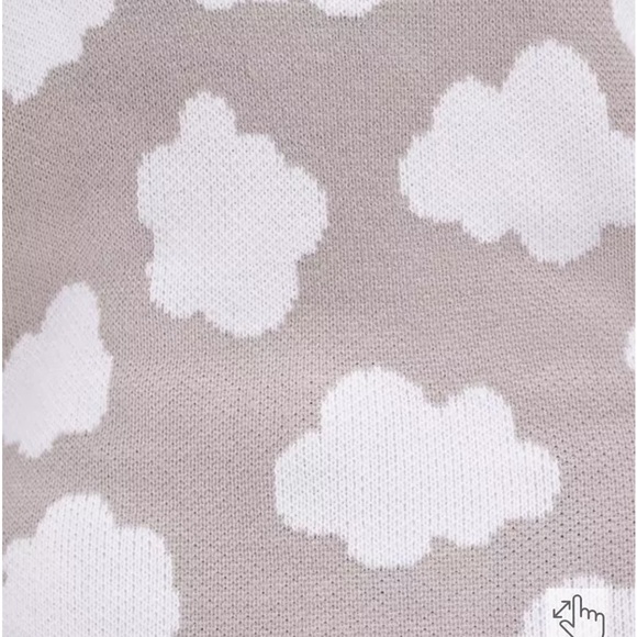 Torrid Plus Size Pullover Drop Shoulder Tunic Sweater Cloud and Rainbow EUC - Picture 2 of 6